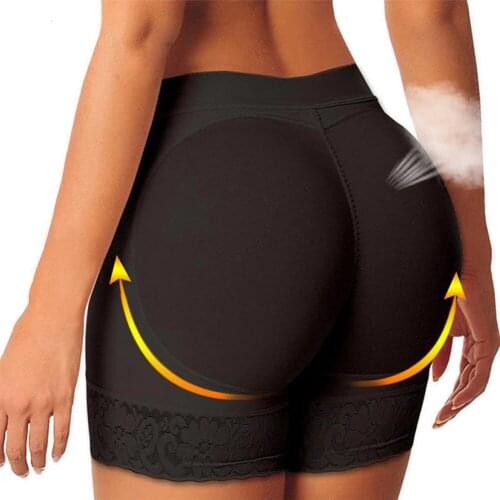 S-3XL Women Padded Butt Lifter Panty Body Shaper Fake Hip Shapwear Underwear Briefs Plus Size Shaper XXXL XXL XL