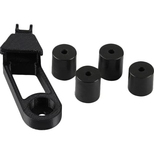 Silicone Solid Spacer With Y Axis Wire Restraint Cr-10 Solid Bed Mount Strain Relief Bracket For Cr-10/Cr10S/Cr-X Ender-3