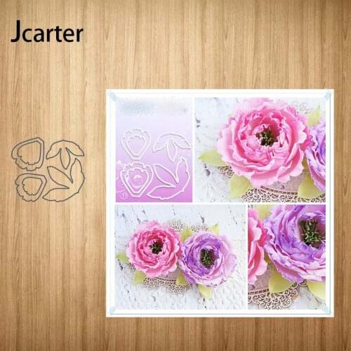 Flowers Leaves Frame Metal Cutting Dies Craft Cut Die Stencil for Scrapbooking Diy Handmade Make Album Model Punch Blade Decor