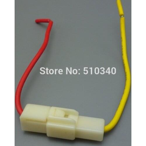 1 set 6.3mm connector 1P 1 pin Electrical 6.3 Connector Kits Male Female socket plug for Motorcycle Car