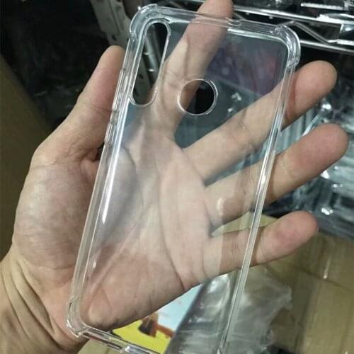 50pcs/lot Anti-Knock Clear Back Phone Case For Huawei Honor 20 Pro Nova 4 Lite Enjoy 9S Maimang 8 Transparent Soft TPU Cover