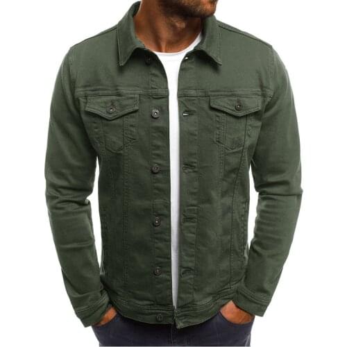 AEMAPE Mens Denim Jackets