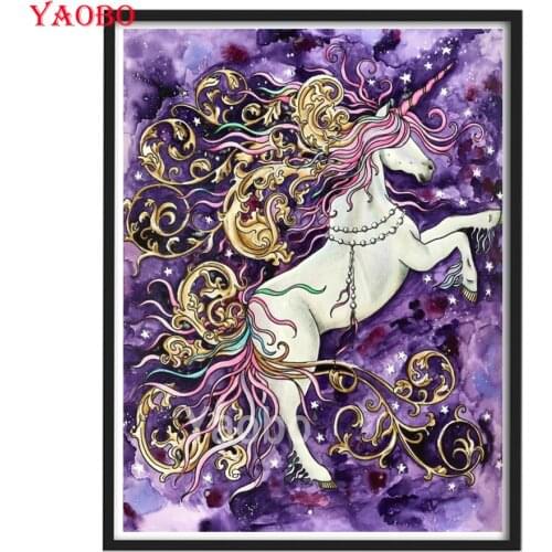 Fantasy Art Unicorn 5D Home Decor Diy Diamond Painting Diamond Mosaic Sale Cross Stitch Diamond Embroidery Full Display