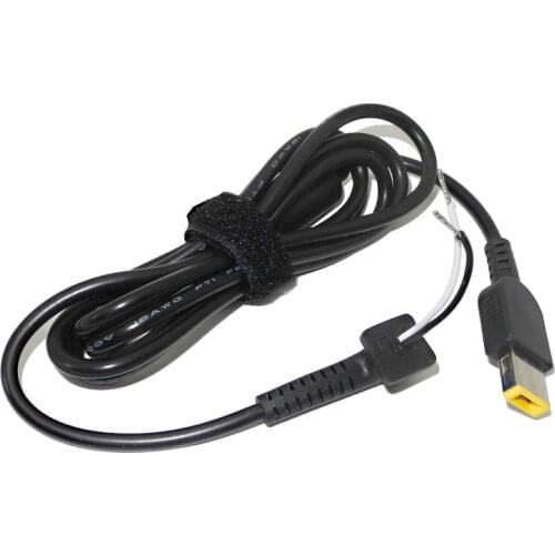 DC Tip Plug Connector Cord Laptop Power Cable for Lenovo Thinkpad Yoga Square Connector Charger Laptop Adapter Dc Cable