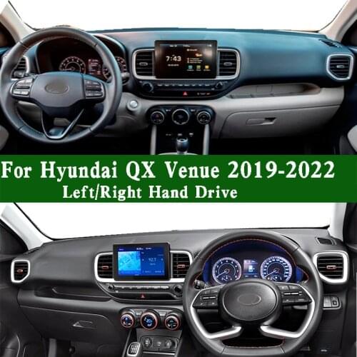 Fits Hyundai QX Venue iMT suv SX Opt 2019 2020 2021 2022 Dashmat Dashboard Cover Instrument Panel Protective Pad Dash Mat Carpet
