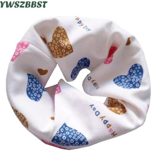 New Fashion Spring Autumn Cotton Baby Scarf Girls O Ring Collar Boys Neck Scarf for Winter Children Scarves Kids Neckerchief