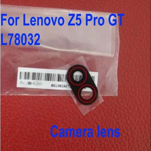 Original New Back Camera Glass Lens Cover For Lenovo Z5 PRO GT L78032 Big Rear Main Camera Lens Phone Replacement Parts
