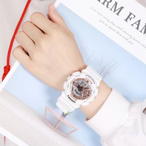 Top Popular Fashion Girls Sports Electronic Watch Waterproof LED Digital Student Silicone Wristwatches Boys Gift Clock 2019 New