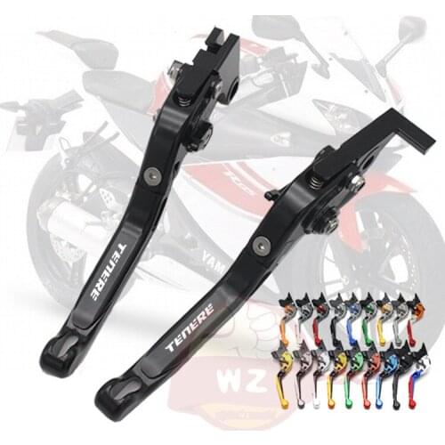 For YAMAHA XT660 XT660R XT660X Tenere XT 660 2004-2017 Brake Clutch Levers Motorcycle Adjustable Grips Handle Tenere