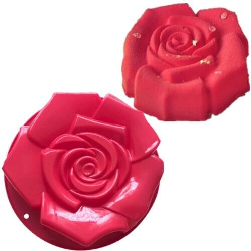 Silicone cake mold Valentines day roses flower Cake, bread, baking tray