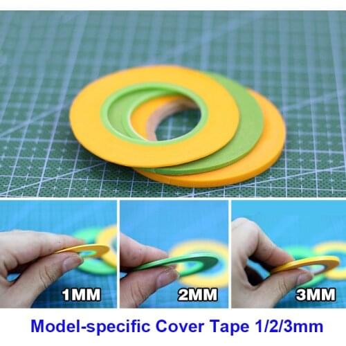 Model Painting Coloring Special Cover Tape 1mm/2mm/3mm