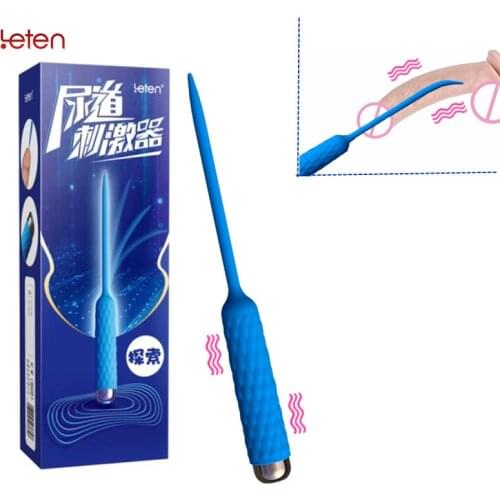 Urethral Vibrator for Male Silicone Adult Games Stimulate Prostate Massager Masturbator Sex Toys for Men male masturbator adult