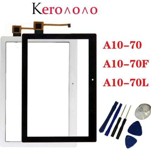 10.1" For Lenovo Tab 2 A10-70 A10-70F A10-70L Touch Screen Digitizer Panel Sensor Outer Glass Tablet PC Replacement Parts