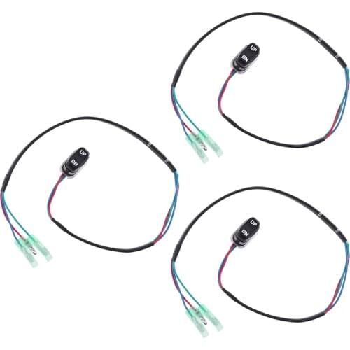 3pcs TRIM & TILT Switch A 703-82563-02-00 703-82563-01 For Yamaha Outboard