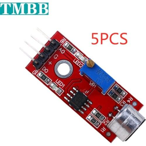 5PCS High sensitivity microphone sensor module KY-037 Sound detection