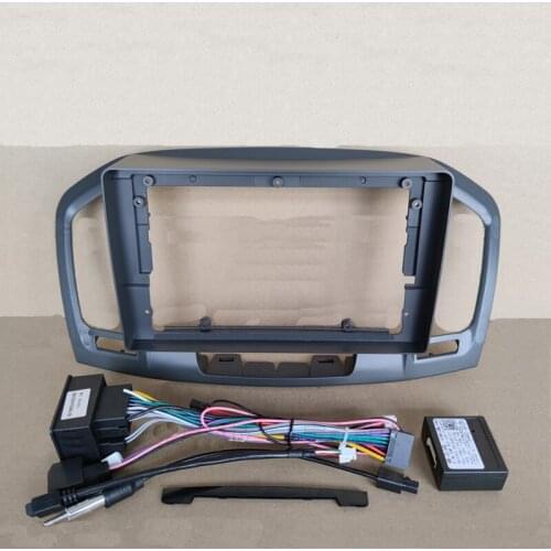 Car Fascias Navigation Fascia Dash Frame Kit For 9" Android Multimedia Player For Regal 2009 2010 2011 2012 2013