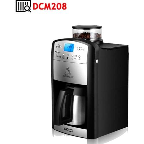 Household American Freshly Ground Coffee Machine Small Drip-type Mini Coffee Maker Kitchen Office Automatic Beverage Machine