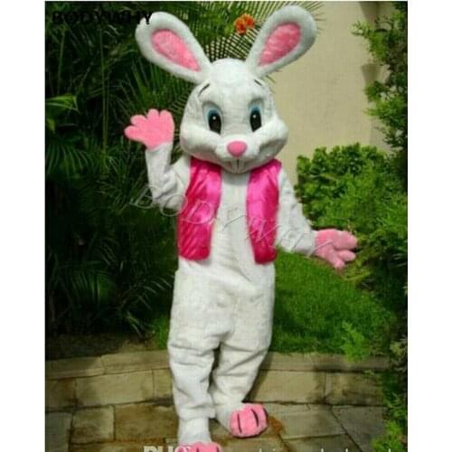 Halloween Easter Rabbit Mascot Costume Suits Cosplay Party Game Outfits Carnival Fancy Dress Adult Plush Costume Mascotte