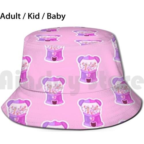 Monokuma And Monokubs Gumball Machine Sun Hat Foldable UV Protection Danganronpa Danganronpa Trigger Happy Havoc