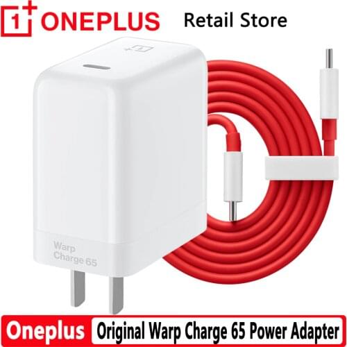Original OnePlus Warp Charge 65 Power Adapter Type-C to Type-C Cable For OnePlus 8T one plus 3/3T/5/ 5T/6/6T/7 7T pro 8 8pro