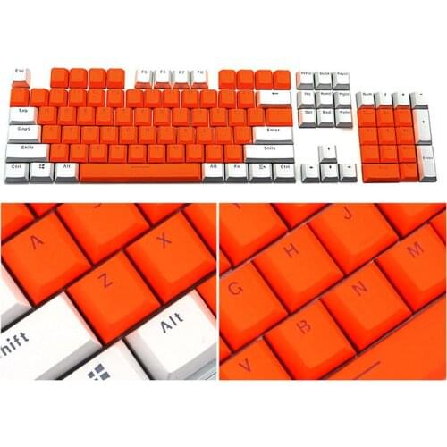 PBT Keycap for Cherry MX Keyboard Switch Translucent Double Shot PBT 104 KeyCaps Key caps Backlit Key caps Dropshipping