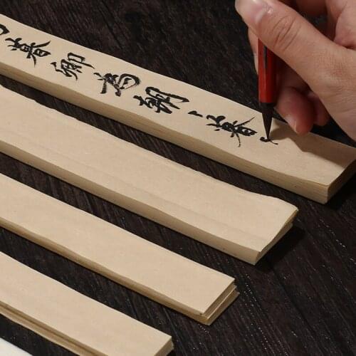 Half Ripe Xuan Paper Calligraphy Paper Papel Arroz Chinese Ultra-thin Rice Paper for Brush Pen Calligraphy Copying Rijstpapier