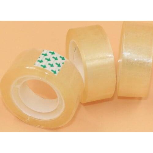 Transparent Tape,Clear Tape for Office,Home, School,1/2/8 Rolls, 20m x 18mm