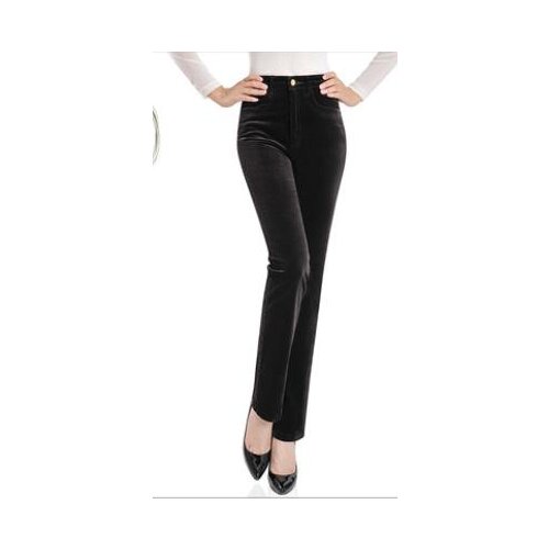 1pcs/lot autumn and winter straight woman pants corduroy trousers Corduroy elastic waist women pants