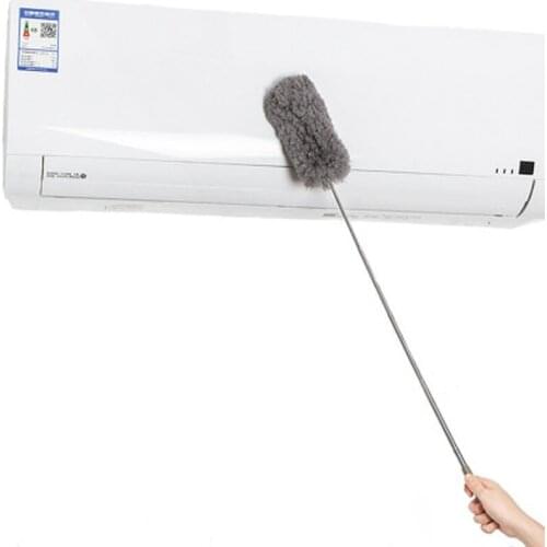 Adjustable Rod Removal Duster Multifunctional Microfiber Feather Furniture Car Air-condition Dust Brush Household Cleaning Brush