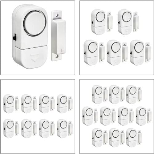 Home Security Alarm System Standalone Magnetic Sensors Independent Wireless Home Door and Window Alarm Security Burglar X6HA