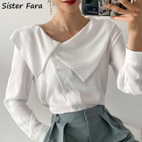 Блузки с воротником Sister fara China At AliExpress