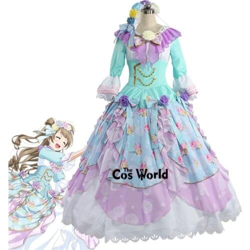 Love Live School Idol Project Minami Kotori Dancing Party Dresses Uniform Outfit Anime Customize Cosplay Costumes