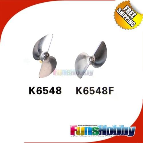 Tenshock 7075-T6 CNC Prop 2 Blade Al Drive Dog Right 3/16 INCH Propeller For RC Boat