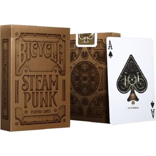 Bicycle Bronze Steampunk Playing Cards Thoery11 Deck USPCC Collectable Poker Magic Card Games Magic Tricks Props