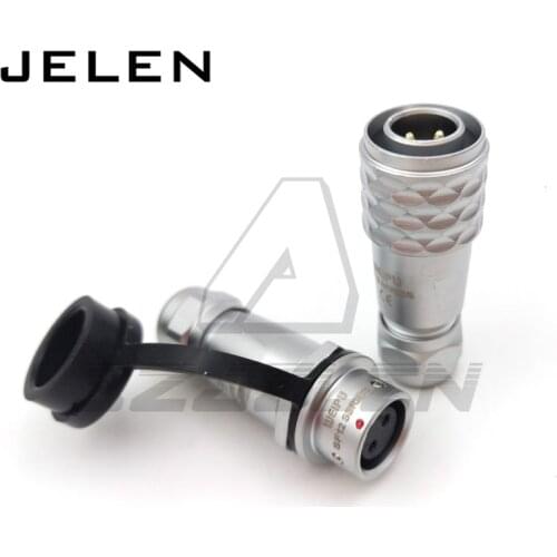 WEIPU SF12 series waterproof connector 2 pin plugs and sockets, IP67 2-pin cable connection cable waterproof docking connector