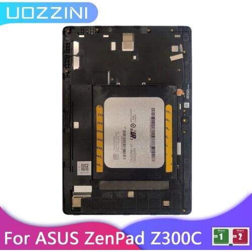 10.1'' 100% Tested For Asus Zenpad 10 Z300 Z300C Green Cable LCD Display Touch Screen Digitizer Assembly P023 CLAA101WR61 New