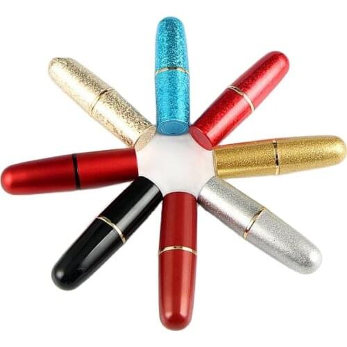 12.1mm 50pieces Bullet Shape Lip Balm Tube Beautiful Makeup Tools Accessories Lipstick Tube For Travel Lip Gloss Container