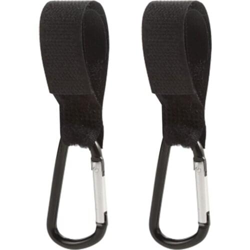 2Pcs Baby Stroller Accessories Multi Purpose Baby Stroller Hook Shopping Pram Hook Props Hanger Metal Convenient Hook