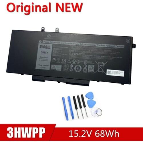 3HWPP NEW Original Laptop Battery For Dell Latitude 14 5401 15 5501 Precision 3541 15.2V 68Wh Batteries