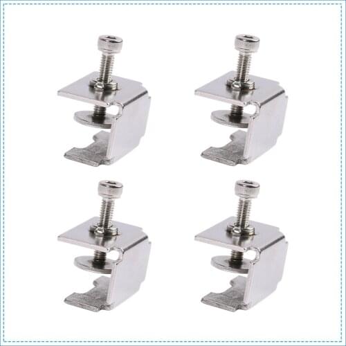3D printer accessories glass plate of heating bed clamp fixed clip 4pcs