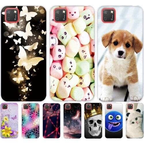 Case For Huawei Y5P Case Soft TPU Fundas Phone Case For Huawei Honor 9S 9 S Case Soft Silicone Back Cover Shell Coque Bags