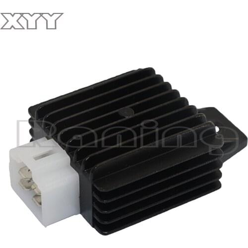 Dirt Pit Monkey Bike 12V 4 Pins Voltage Regulator Full-Wave Rectifier 50cc 90cc 110cc 125cc ATV Quad Universal