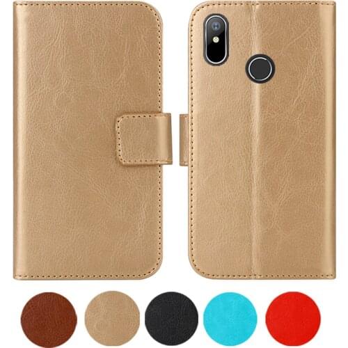 Leather Case For BQ 5540L Fast Pro Retro Flip Cover Wallet Coque BQ-5540L Fast Pro Phone Cases Fundas Etui Bags Magnetic Fashion