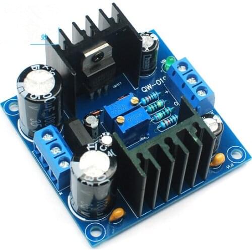 LM317 AC-DC Adjustable filter power supply Circuit Board Module Linear Regulator LM317 Adjustable Voltage Regulator Power Supply