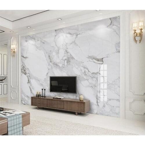 3D Marble Paper Photo Wallpaper Mural for Living Room TV Background Wall Decor Custom Size Landscape Creative Wallpaper