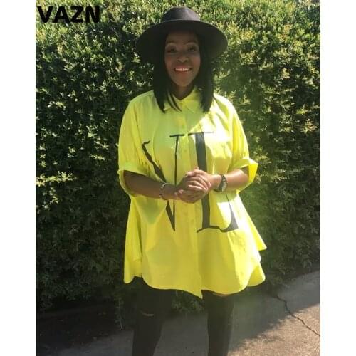 VAZN new product 2021 autumn summer sexy lady greem dress full sleeve zippers dress lady streetwear print new dress