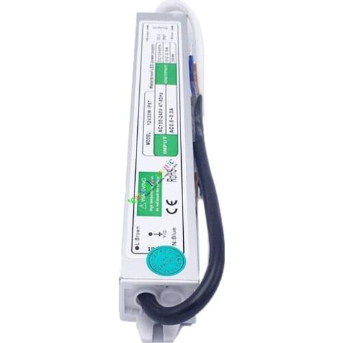 Wholesale and retail 10pc 12V 2.5A 30W AC/DC driver Switch power supply adapter Transformer LED strip free shipping