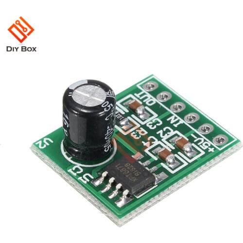 Mini XH-M125 Mono Amplifier Board module XPT8871 DC 5V 5W Audio Spectrum Speaker Sound Board amplificador DIY Kit volume control