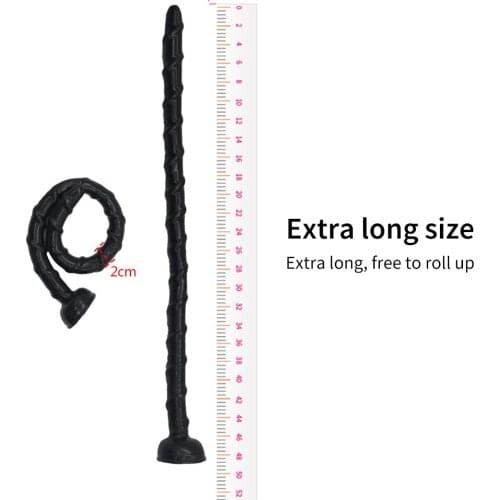 Silicone Long Dildo Anal Butt Plug Sex Toys for Adults Soft Anal Beads Men Prostate Massager Erotic Anus Sex Product For Women