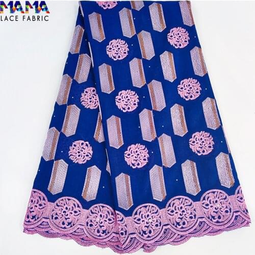 Special Price !!! 2021 African Lace Fabric Embroidery Swiss Voile Lace In Switzerland 100% Cotton Dry Lace For Daily Cloth Sew